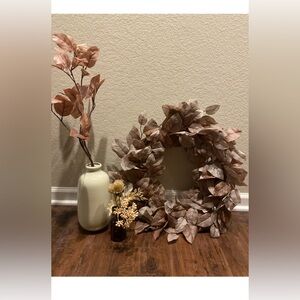 Magnolia Hearth & Hand Brown Leaf Wreath